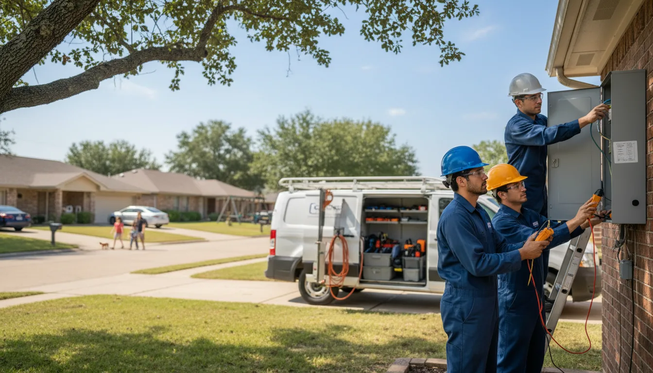 Certified electrician providing emergency electrical services in Claremore, OK